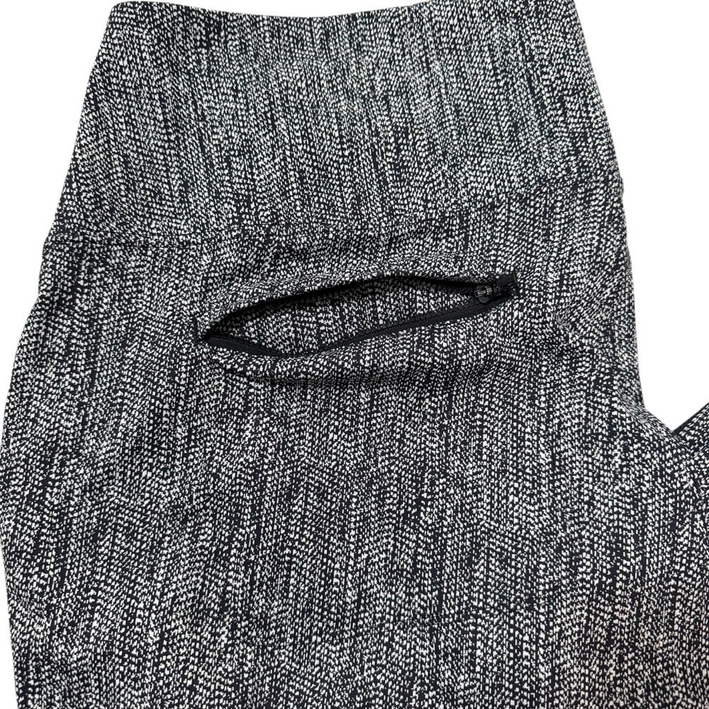 Athleta Delancey Textured Moto Tight Athletic Leggings Zipper Detail Size 2X - Picture 6 of 14